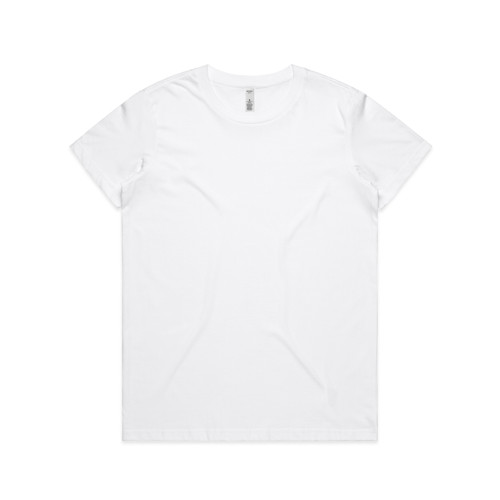 WHITE wo's-basic-tee-white